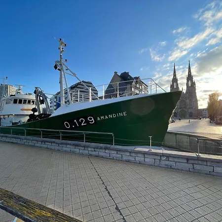 Sea,sun&fun Vernieuwd Modern Op Toplocatie 50 M Visserkaai Appartement *